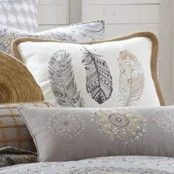 Solano Feathers Decorative Pillow - Levtex Home