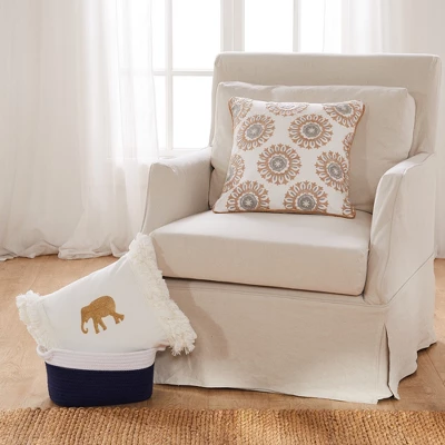 Nacala Elephant Decorative Pillow - Levtex Home - Image 2