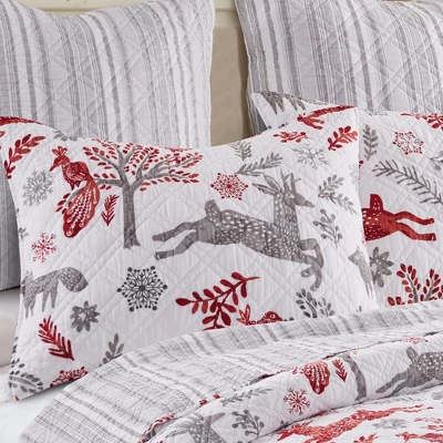 Winterland Holiday Quilt Set - Levtex Home - Image 3