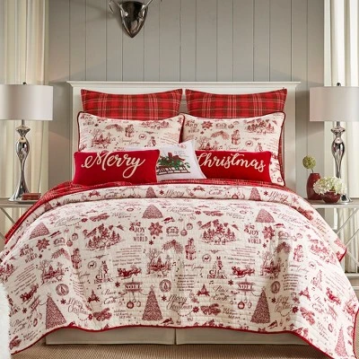 Yuletide Holiday Quilt Set - Levtex Home - Image 5