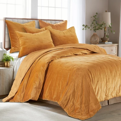Calabria Gold Standard Sham - One Standard Sham - Birch Hill By Levtex Home - Image 2