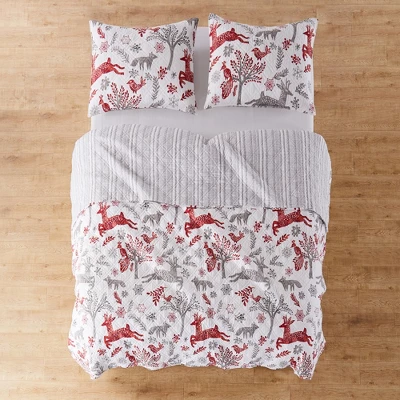 Winterland Holiday Quilt Set - Levtex Home - Image 4
