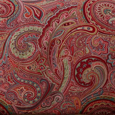 Spruce Red Duvet Set - Levtex Home - Image 4