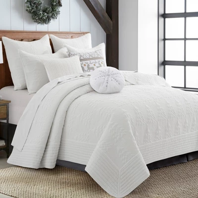 O Christmas Round Metalic Snowflake Pillow R16 -Levtex Home - Image 3