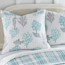 Cape Coral Euro Sham Set Of 2 - Levtex Home