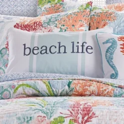 Sunset Bay Beach Life Decorative Pillow - Levtex Home