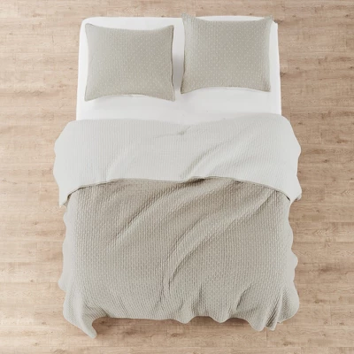 Cross Stitch Quilt Set - Levtex Home - Image 5